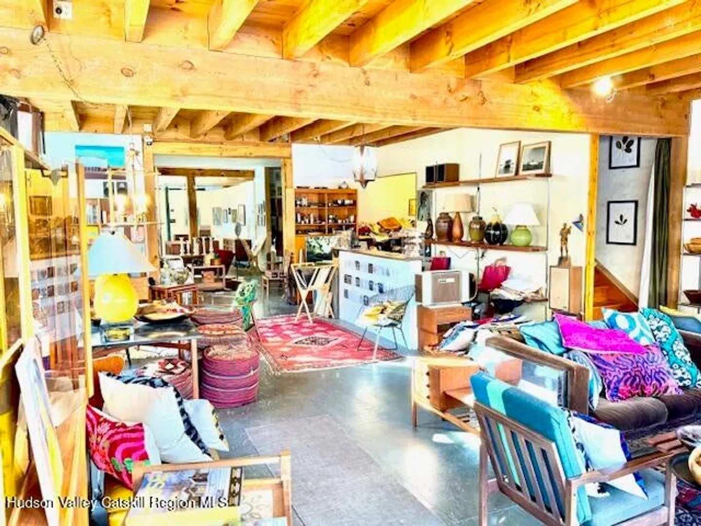 Wide view across the ground-floor commercial space